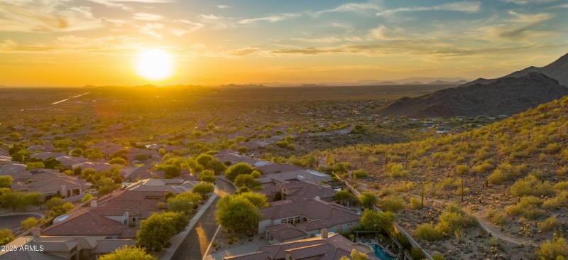 Sunset Aerial
