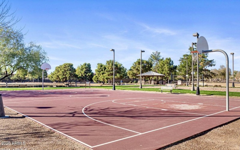Basketball court