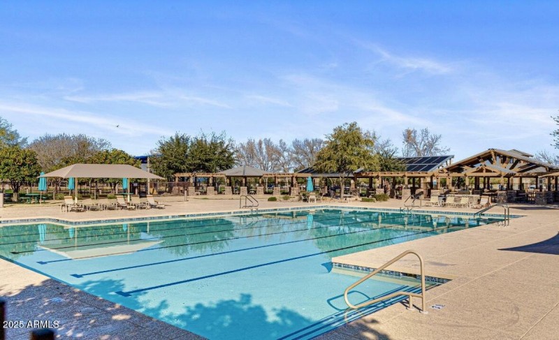 1 of 2 community pools