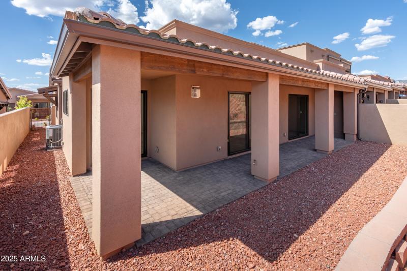 Rear Patio