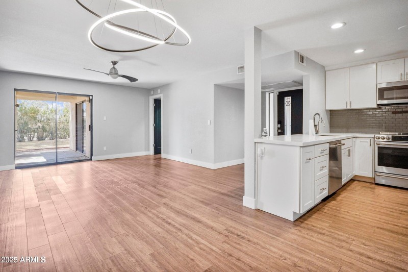 Living Space/Kitchen