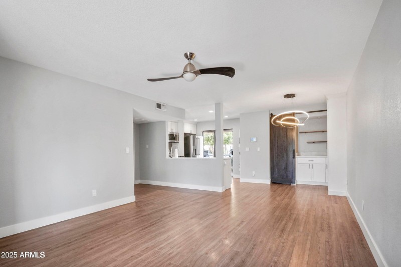 Living Space/Kitchen