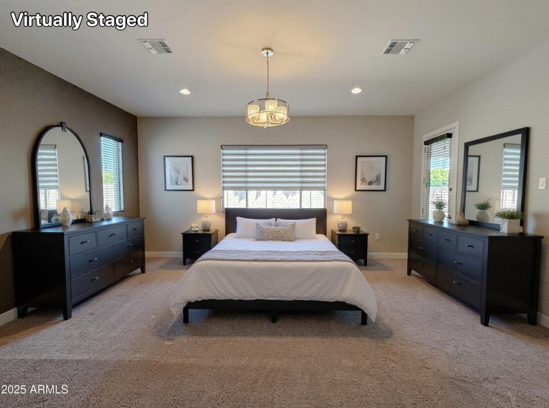 Master Bedroom - Virtually Staged
