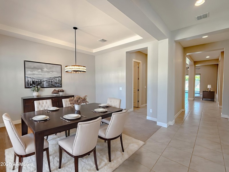 Dining Room - Virtually Staged