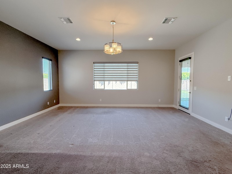 Master Bedroom with door to backyard