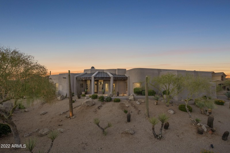 Front Exterior with Desert Landscaping