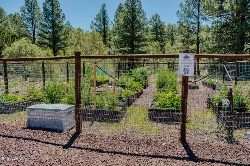 Adjacent to Community Garden