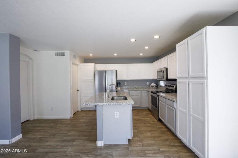 Lots of kitchen storage