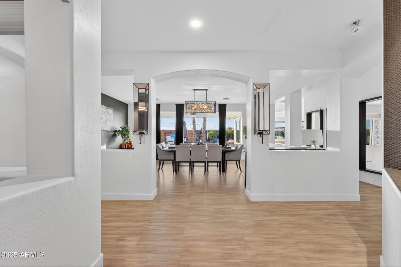 View from front door