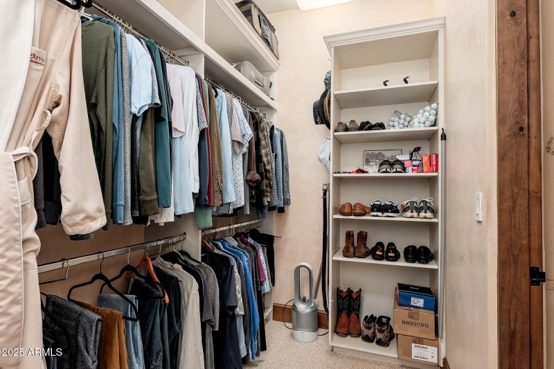 Primary Suite closet