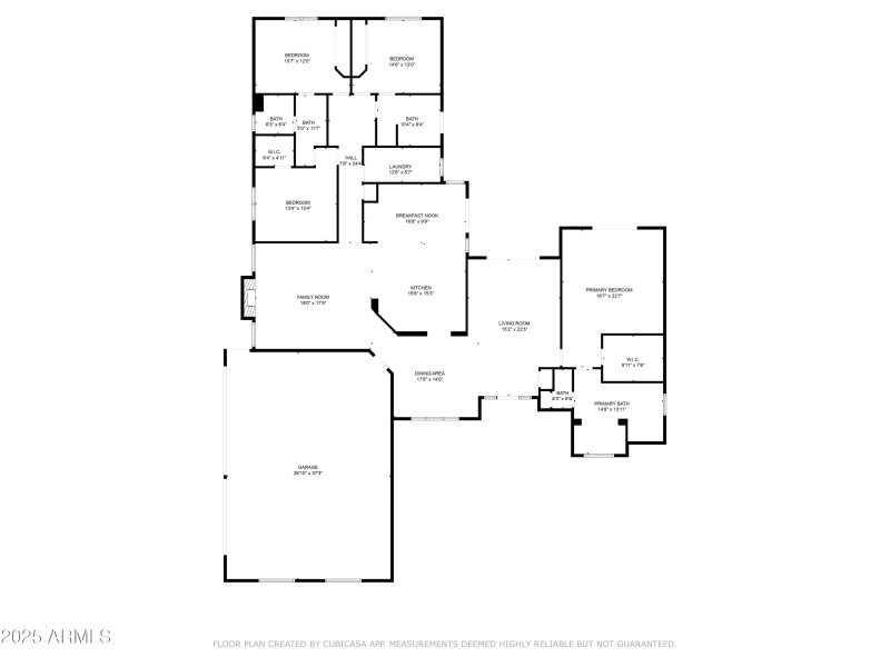 2D Floor Plan for 38804 Avenida 7 Norte