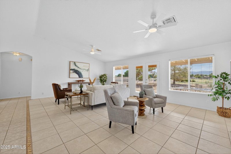 View your land from the living room