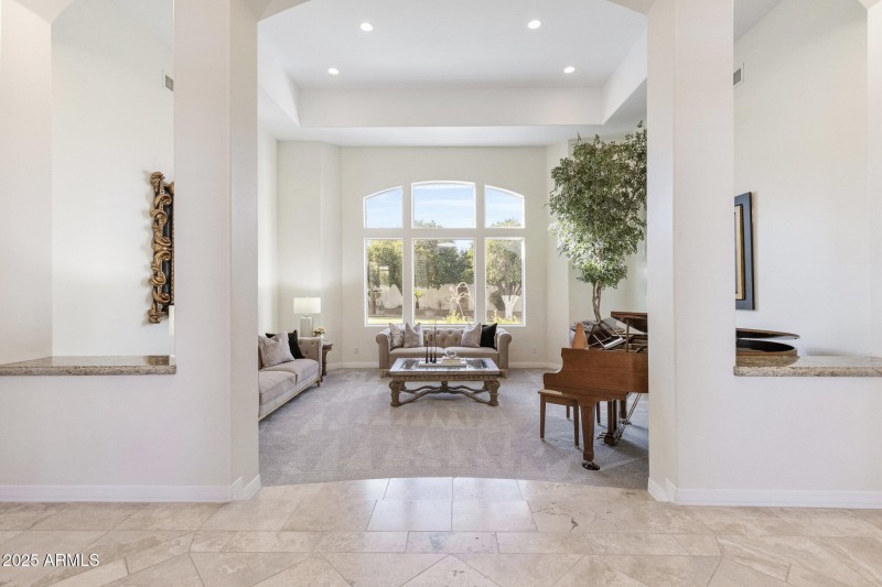 Living Room with Picture Window