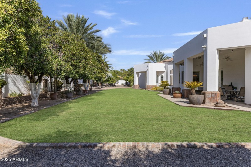 Gorgeous Citrus-Lined Yard