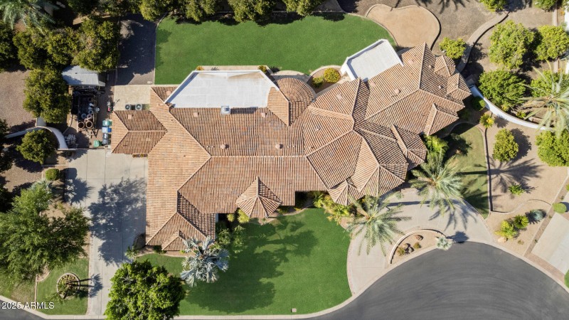 Overhead View of Lot