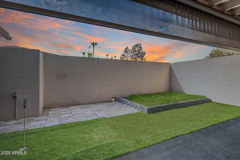 Copperstone rear patio enhanced