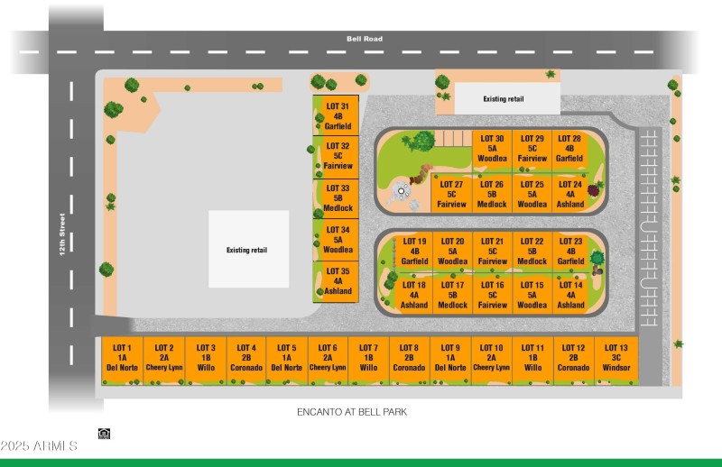 Site Plan Encanto Bell Park 2.12.25