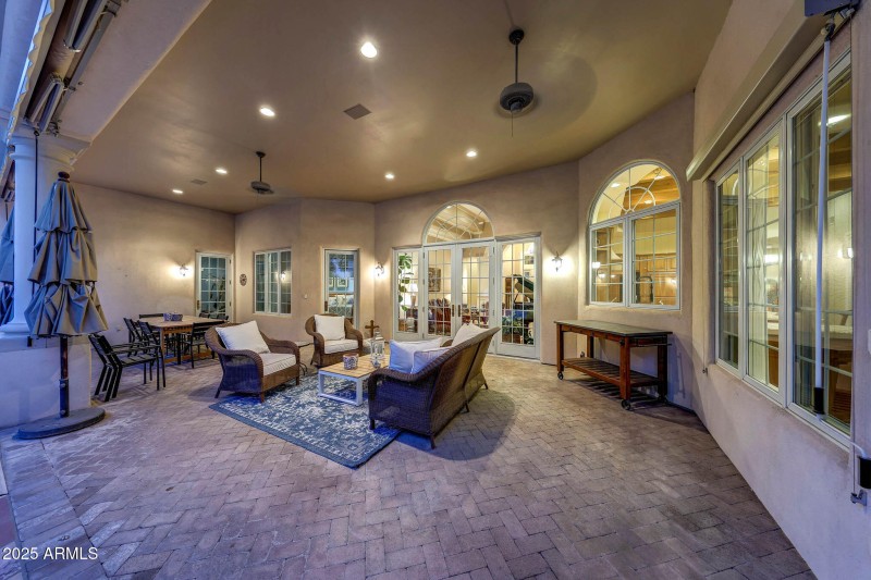 Huge Covered Patio