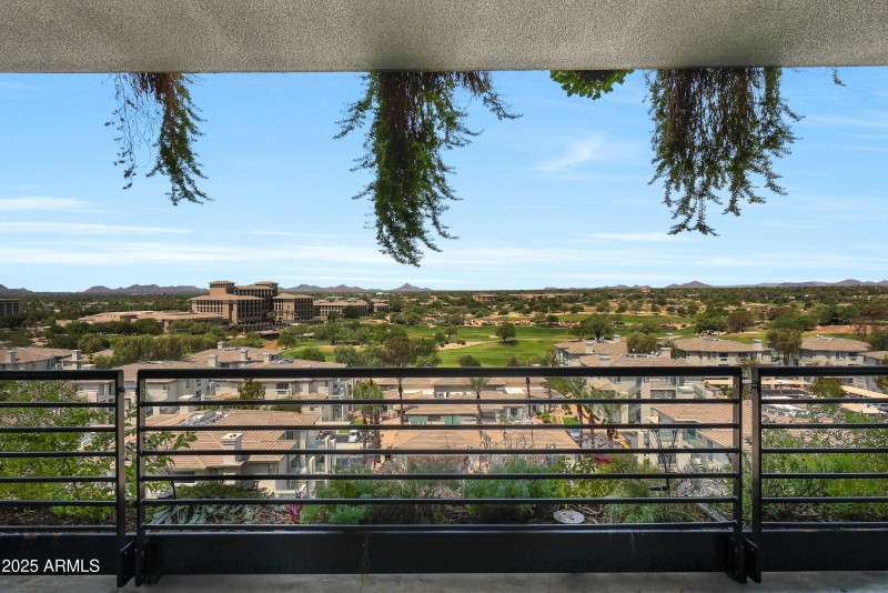 Balcony west view