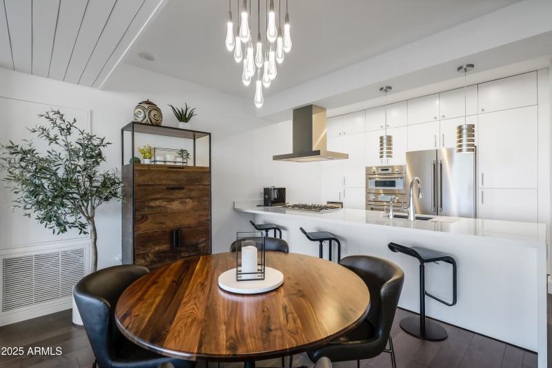 Dining space
