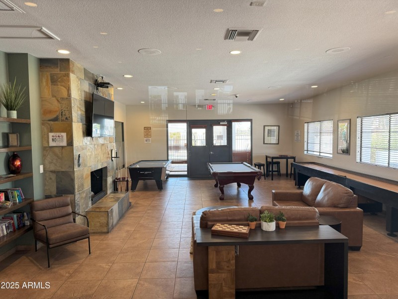 Clubhouse rec room