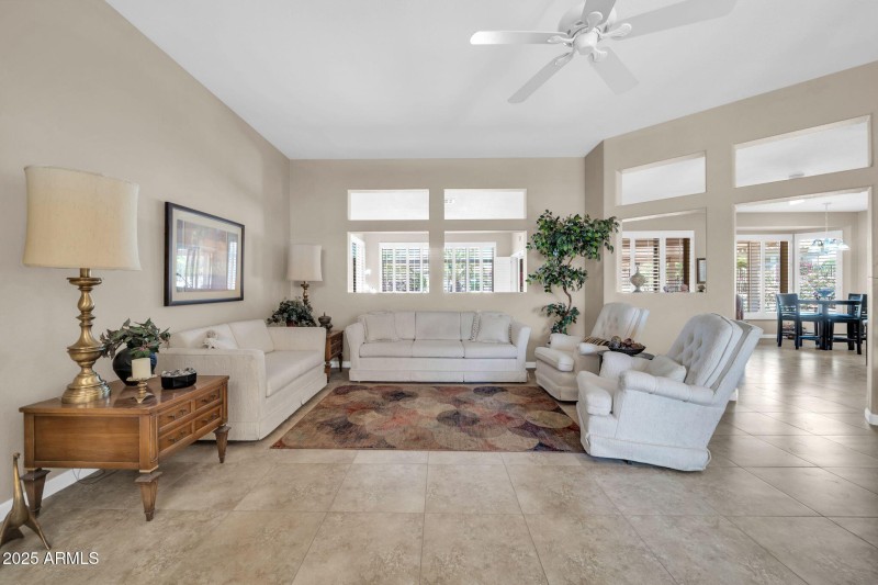 20' TILE IN ALL ROOM EXCEPT THE BEDROOMS