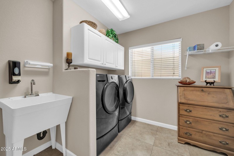 EXPANDED LAUNDRY ROOM