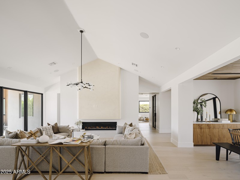 Kitchen to Living View.