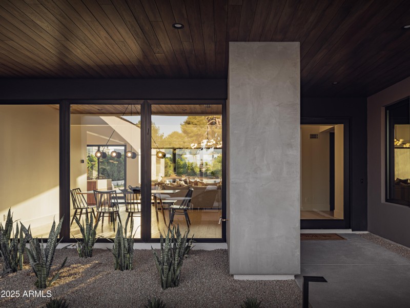 Xeriscape Front Entry.