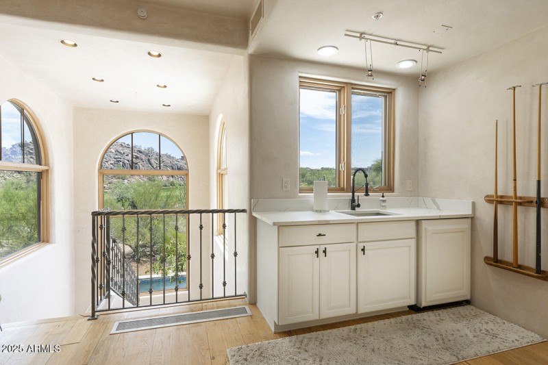 Game Room Kitchenette/Beverage Area