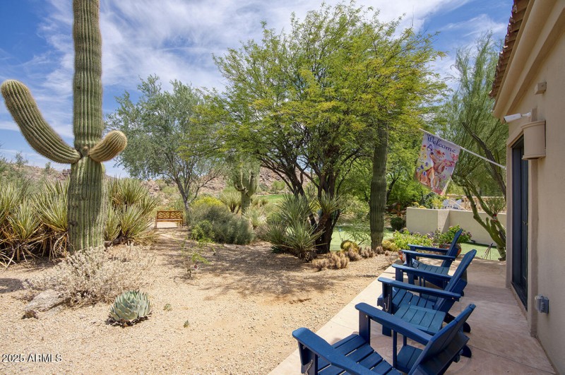 Casita Patio Area w/Mountain Views