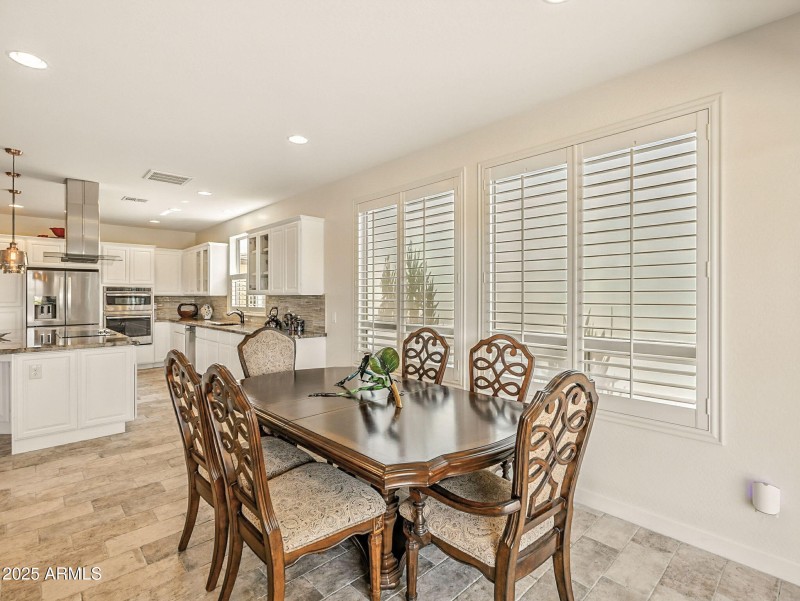 Dining area