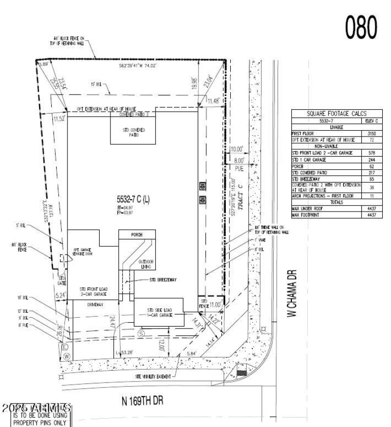 Plot Plan