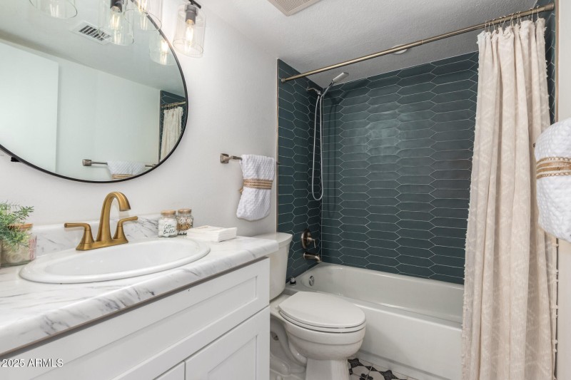 updated bathroom