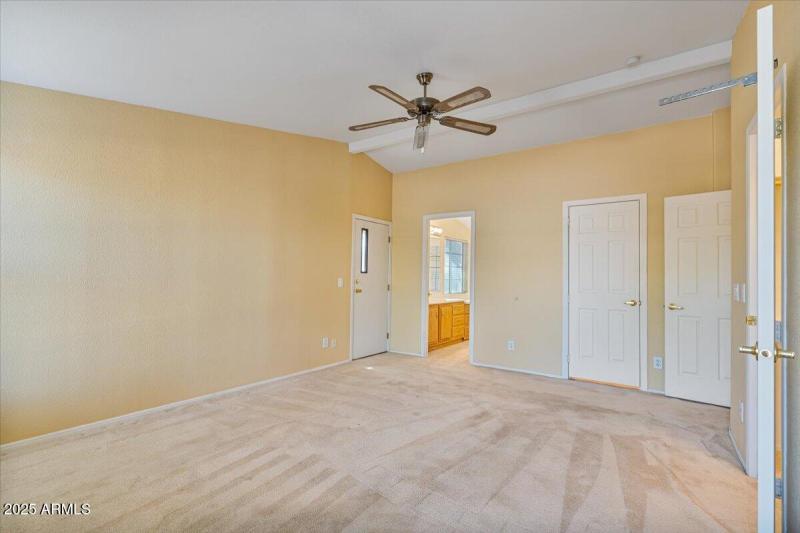 Main bedroom with 2 closets.