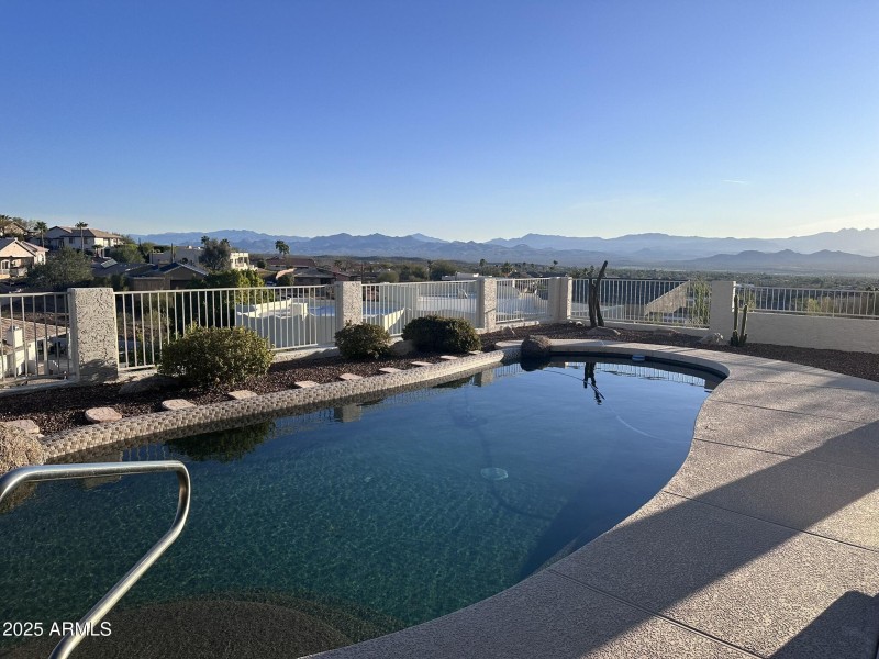 Pool with Mountain views