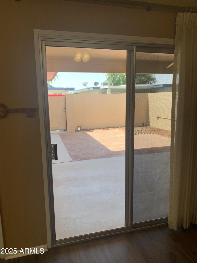 Patio Exit