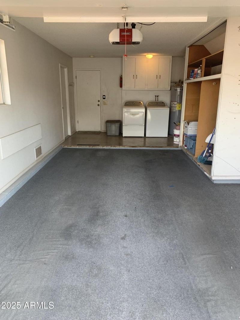Garage with Laundry