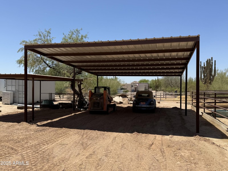 Covered Hay, Tractor Storage