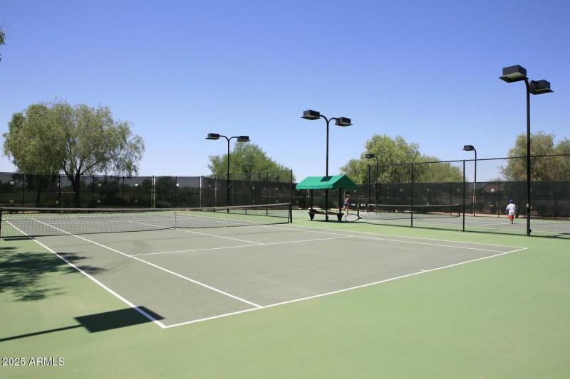 Johnson Ranch-Lighted Tennis Courts