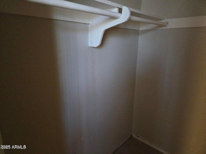 902 #5 Bedroom closet with shelves