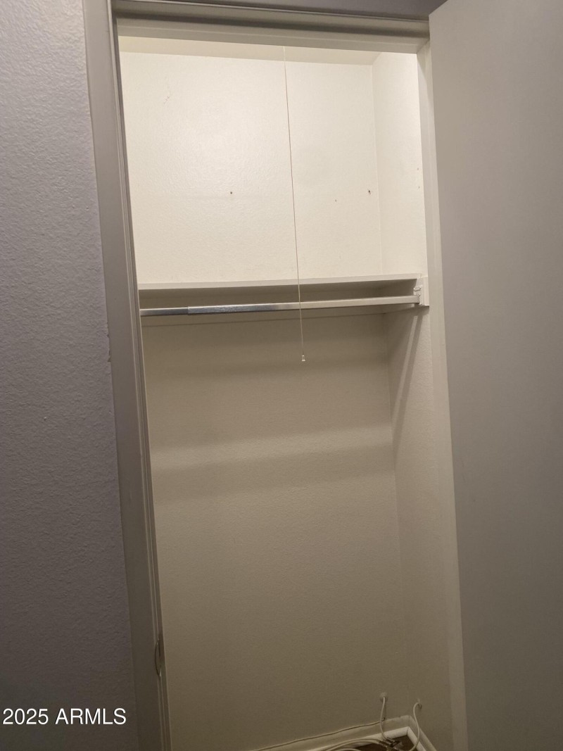 Living room closet