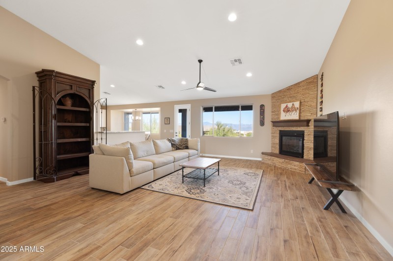 Great Room with Natural Lighting