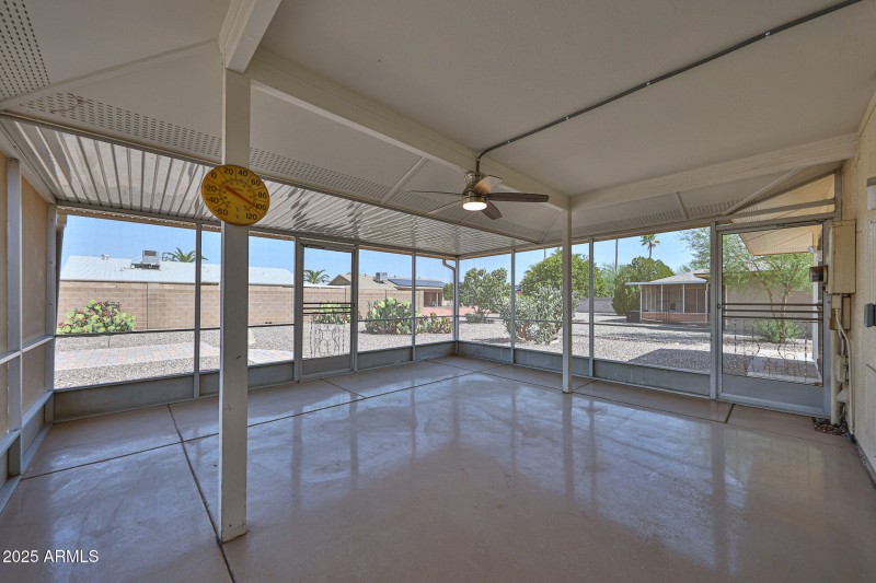 SCREENED IN PATIO