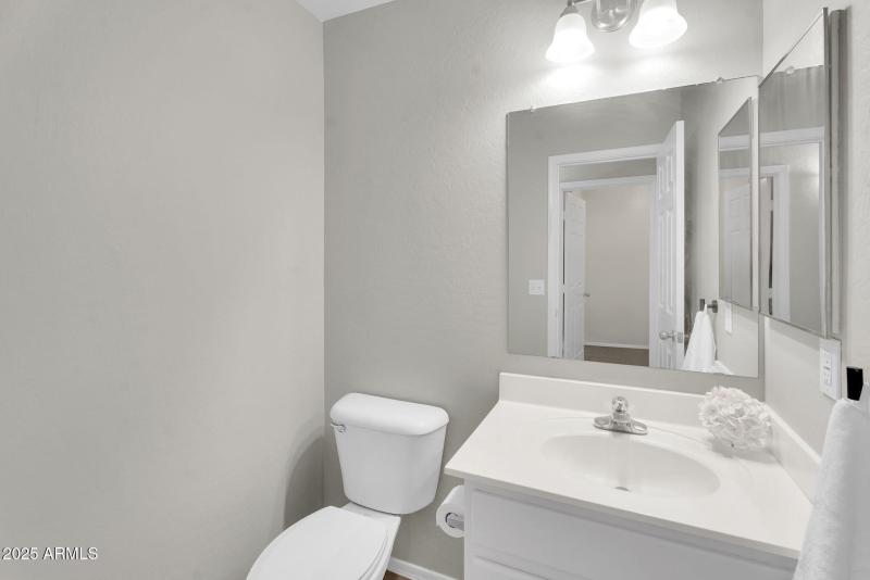 1st floor half bath