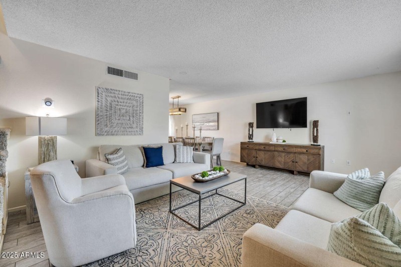Spacious Family Room with Natural Light