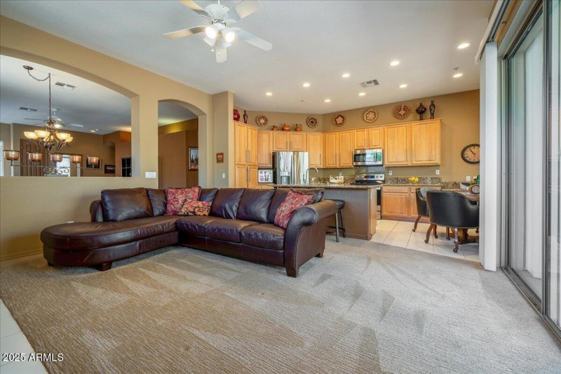 Family Room Facing Kitchen