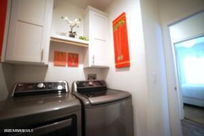 indoor laundry room