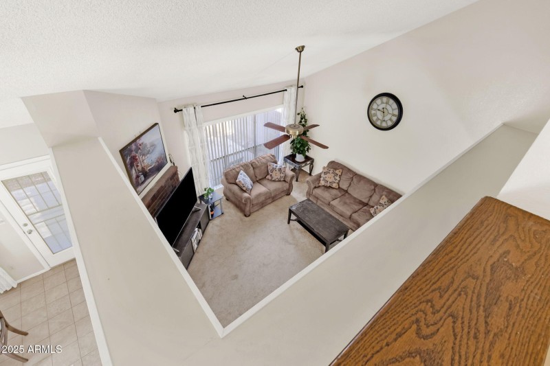 VIEW FROM UPSTAIRS