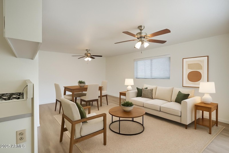 Family Room Virtual Staging #2